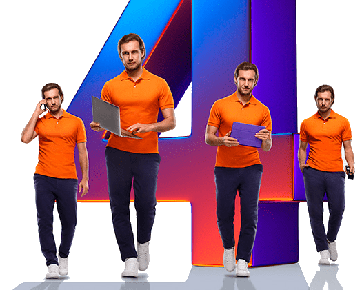 Великолепная четверка Ростелеком в посёлок городского типа Ярега (Республика Коми)